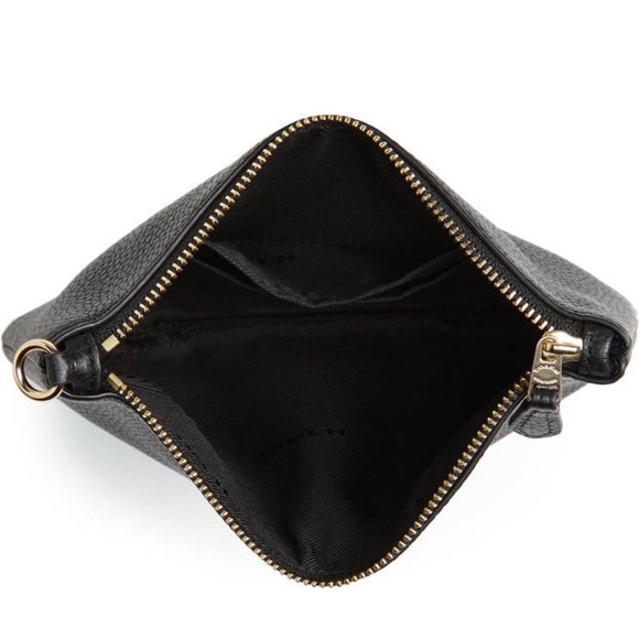 Coach pebbled leather wristlet black authentic - Picture 4 of 15